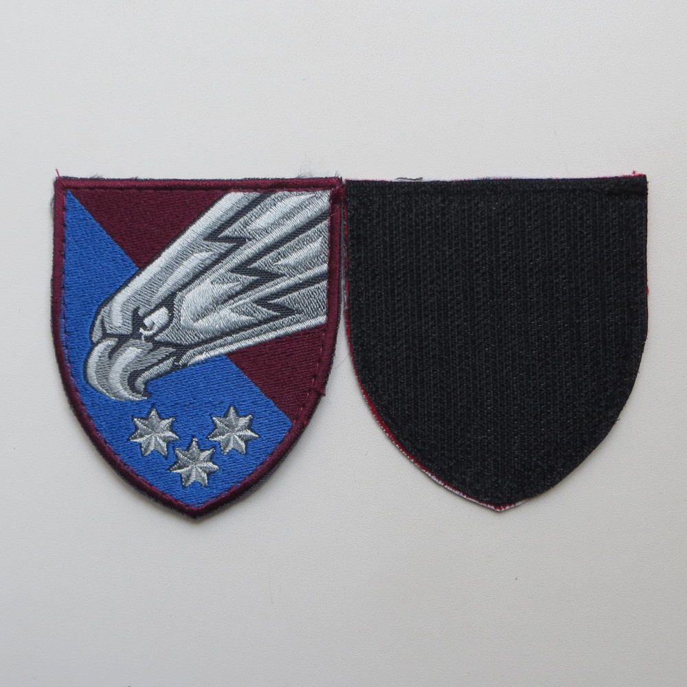 Шеврон 25 Окремої повітрянодесантної бригади "Січеславська" (25 ОПДБр) на липучці, фото 1