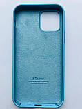 Чохол-накладка  Silicone Case для Apple iPhone 12 Pro Max Sky Blue, фото 2