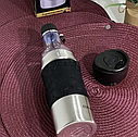 Термокухоль-пляшка 2в1 з неіржавкої сталі 380 мл Edenberg EB-634, фото 4