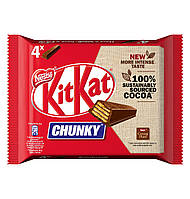 Набір батончиків Kit Kat Chunky у молочному шоколаді 4 х 40 г. (3800020411957)