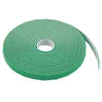 EPNew GTM-1210GNZ-E5 Стяжка-липучка, 12 мм x 10 м, моток, зеленая