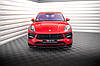 Сплітер Porsche Macan (2018+) тюнінг губа спідниця обвіс дифузор (V1), фото 4
