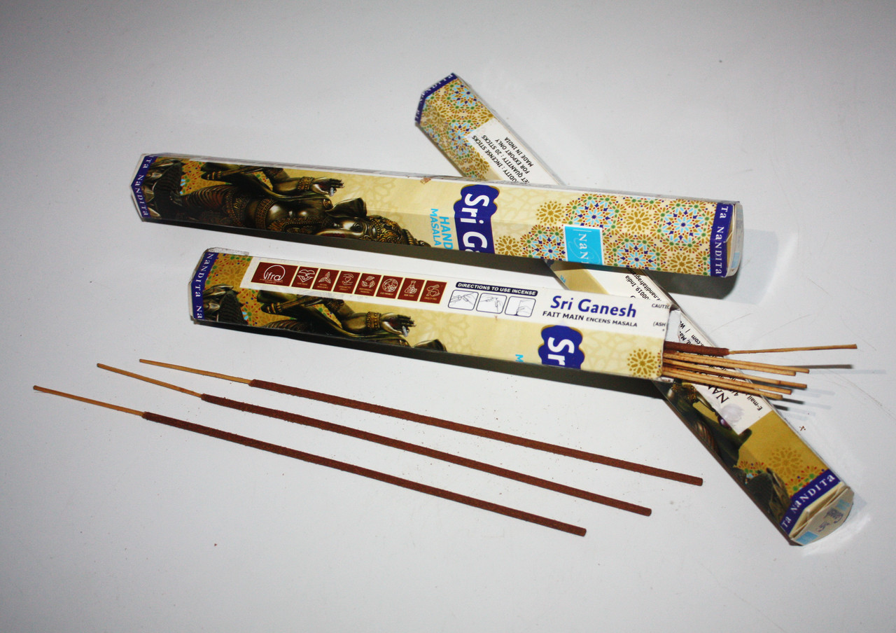 Аромапалички (набір) - квітковий "Sri Ganesh", фото 1