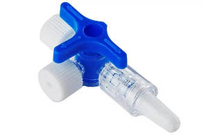 Краник 3-ходовий з поворотним фіксатором, ALEXPHARM