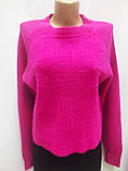 Кофта жіноча тепла Жіночий свитер джемпер кашеміровий Стильна жіноча кофта светр, фото 5