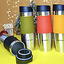 Термокухоль вакуумний із неіржавкої сталі 480 мл для кави та чаю Edenberg EB-627, фото 2