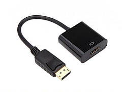 Конвертер з DP (DisplayPort) на HDMI  Чорний