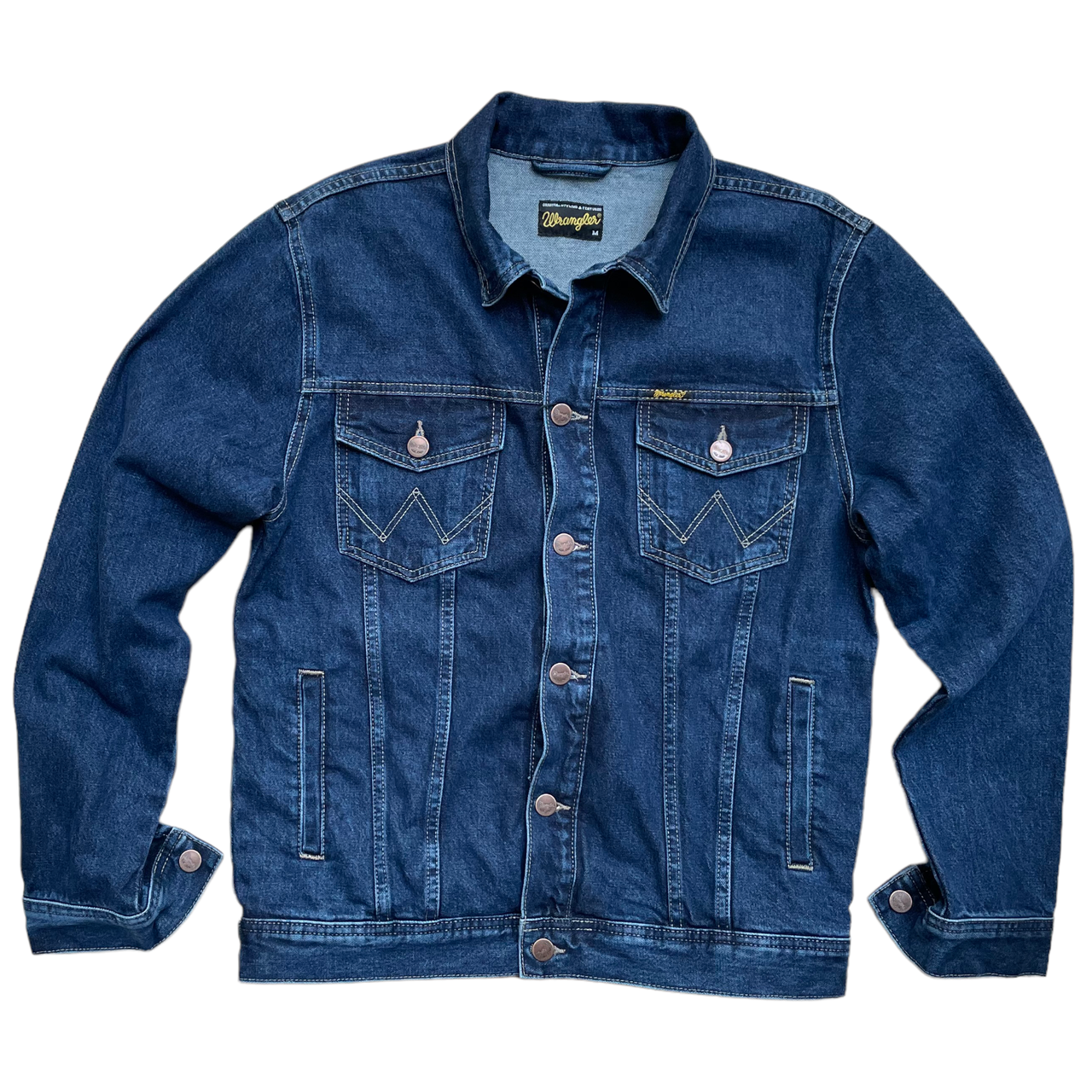 Джинсова куртка Wrangler -  Stonewash (синій)
