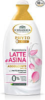 Гель для душу з фітоекстрактом та ослячим молоком L angelica Bath&shower gel Phytolatte Latte d'Asina 500 ml