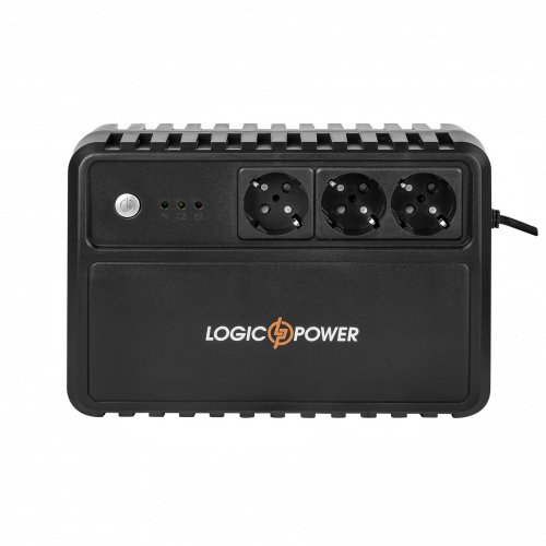 Джерело безперебійного живлення LogicPower LP-400VA-3PS (240Вт), фото 1