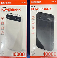 Зовнішній акумулятор Повербанк, Power Bank LINKAGE LKP 21/ 10000 mAh