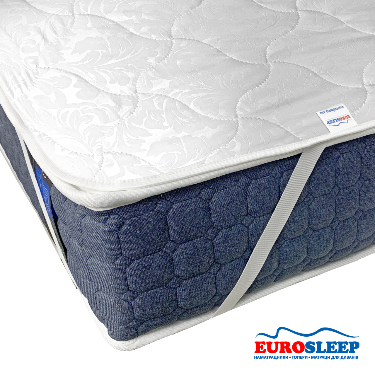 Наматрацник захисний "Cover-1" із фіксаторами по кутах від "Eurosleep"