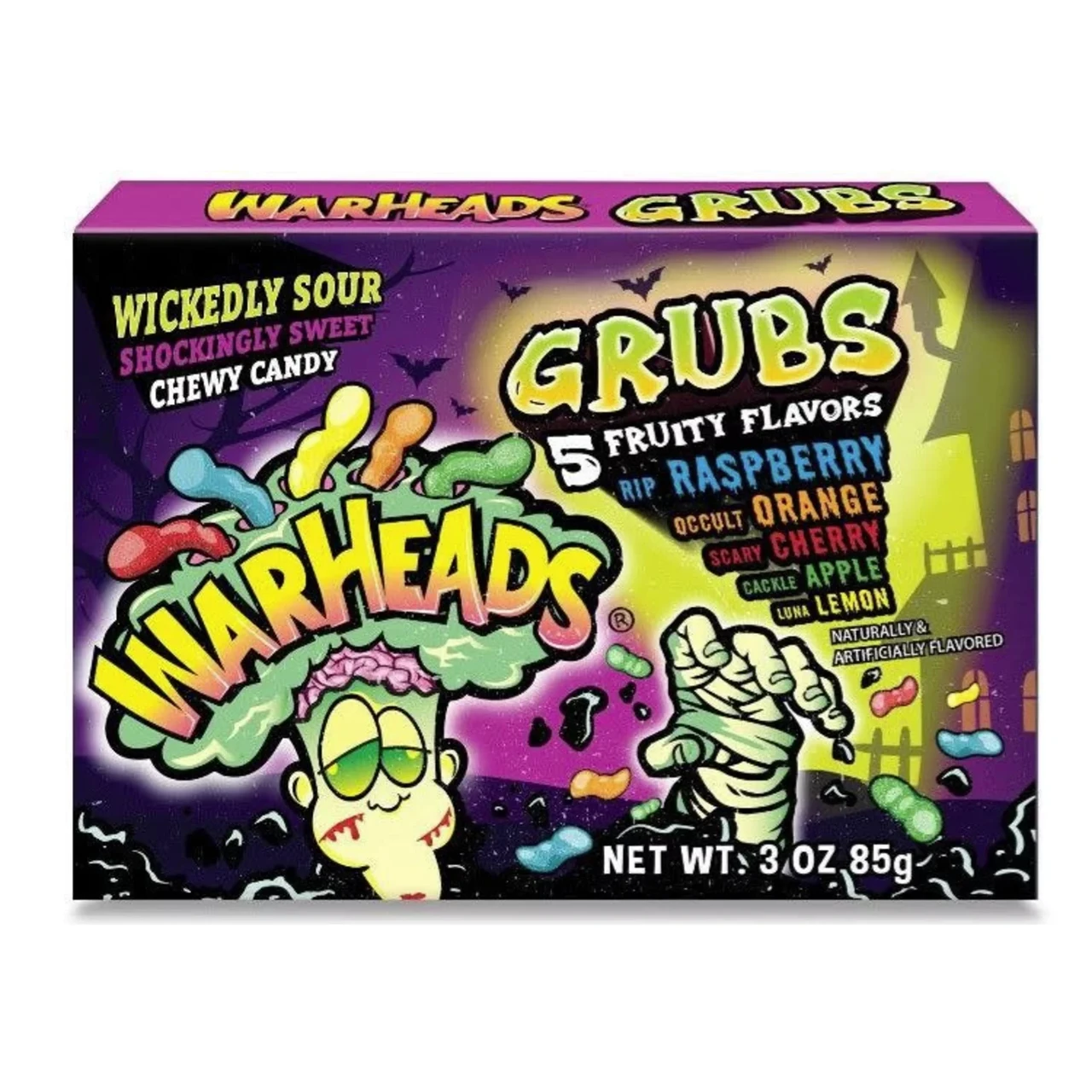 Желейки WarHeads Halloween Grubs 85g