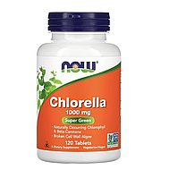 Chlorella 1000 мг - 120 таблеток - NOW Foods (Хлорелла Нау Фудс)