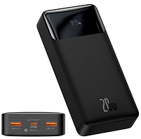 УМБ Baseus Power Bank 30000mAh 2хUSB 20W Bipow, цифровий дисплей black №PPDML-N01