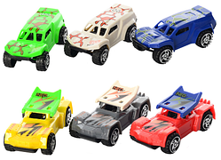 Машина інер-а 7см,в кульку 3,5х7х3см,мікс видів №6604А(720)