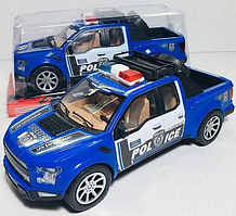 Машина інер-а поліція 27см,в слюді,30,5х13,5х12,5см №9338(36)(96)