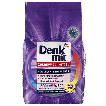 Пральний порошок Denkmit Dreamy Paradise для кольорового 1.35kg миючі засоби для прання