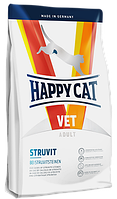 Сухой диетический корм Happy Cat VET Diet Struvit для кошек с мочекаменной болезнью 1 кг