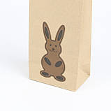 Упаковка для шоколадних фігурок 95*65*190 мм Крафт пакет для шоколадних сувенірів, фото 4