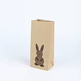 Упаковка для шоколадних фігурок 95*65*190 мм Крафт пакет для шоколадних сувенірів, фото 3