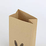 Упаковка для шоколадних фігурок 95*65*190 мм Крафт пакет для шоколадних сувенірів, фото 5