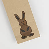 Упаковка для шоколадних фігурок 95*65*190 мм Крафт пакет для шоколадних сувенірів, фото 8