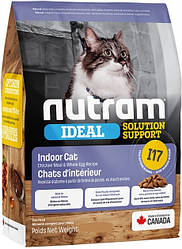 Nutram (Нутрам) I17 Finicky Indoor Chiken сухий корм для вибагливих і домашніх кішок 20 кг