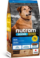 Nutram (Нутрам) S6 Sound Balanced Adult Dog Chiken сухой корм для собак 11.4 кг