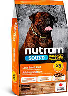 Nutram (Нутрам) S8 Sound Balanced Large Breed Adult Dog Chiken сухой корм для собак крупных пород 11.4 кг