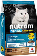 Nutram (Нутрам) T24 Salmon & Trout беззерновой сухой корм для кошек 0.34 кг