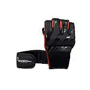 Рукавиці для ММА EDGE Blade ЕКОшкіра ERM7 Black/Red XL, фото 3