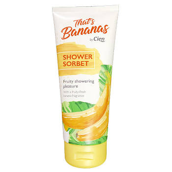 Крем-гель для душу Cien Banana Shower Sorbet 200 мл