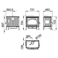 Піч Bronpi ETNA, фото 3