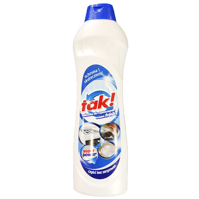 Крем для чищення поверхонь TAK Cream Cleaner Ocean Fresh 600 мл