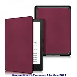 Чохол-книжка для електронної книги BeCover Smart Amazon Kindle Paperwhite 11th Gen. 2021 Wine Red (707208)