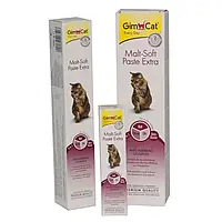 GimCat Malt-Soft Extra - паста для выведения шерсти из желудка кошек 200 грамм