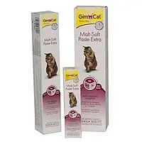 GimCat Malt-Soft Extra - паста для выведения шерсти из желудка кошек 100 грамм