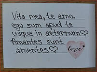 Записка-валентинка, фото 2