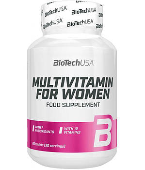 Мультивітаміни Bio Tech Multivitamin for Women 60 tab