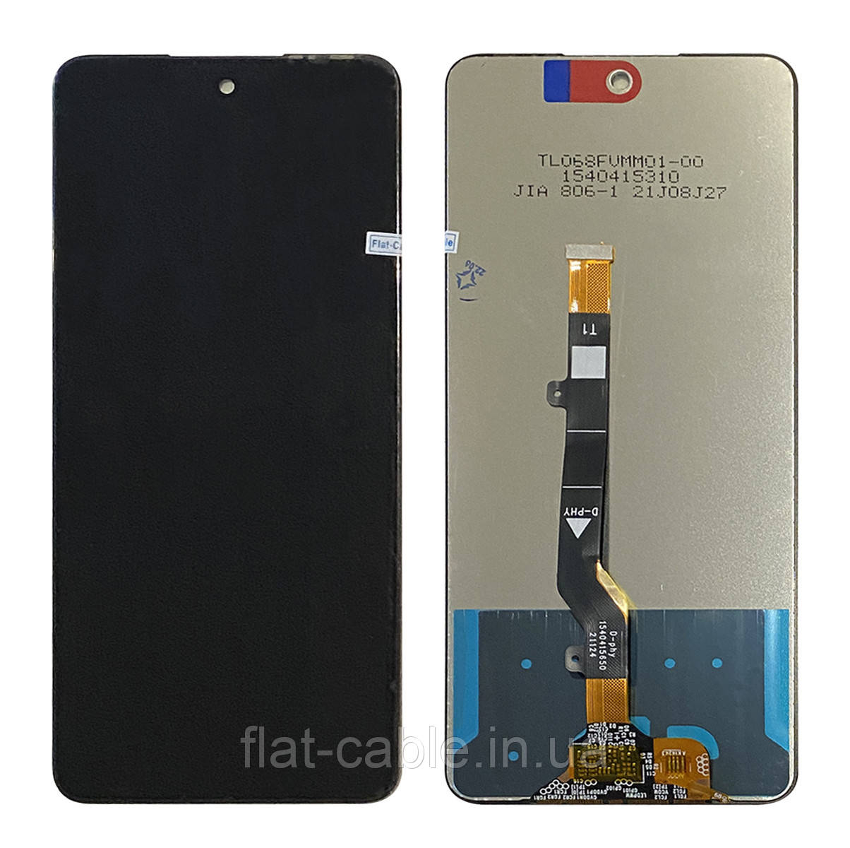 Дисплей + сенсор TECNO Camon 17p (CG7, CG7n) Чорний (PRC)