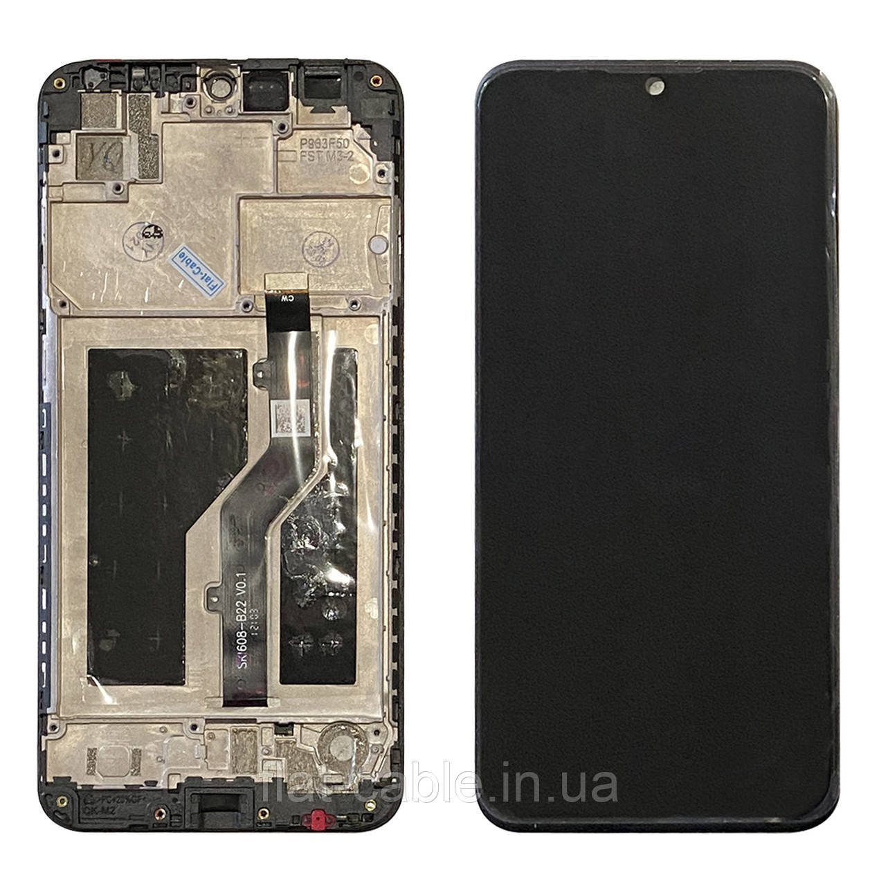 Дисплей + сенсор ZTE Blade A5 2020 Blade A7 2019, Blade A7 2020 Чорний Оригінал в рамці