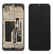 Дисплей + сенсор ZTE Blade A5 2020 Blade A7 2019, Blade A7 2020 Чорний Оригінал в рамці