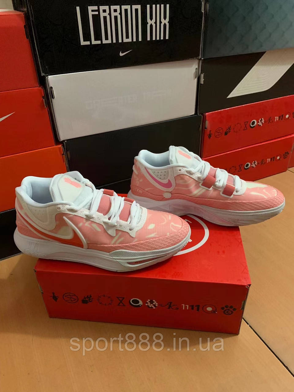 Eur36-45 рожеві Nike Kyrie 9 Баскетбольні кросівки Кайрі, фото 1