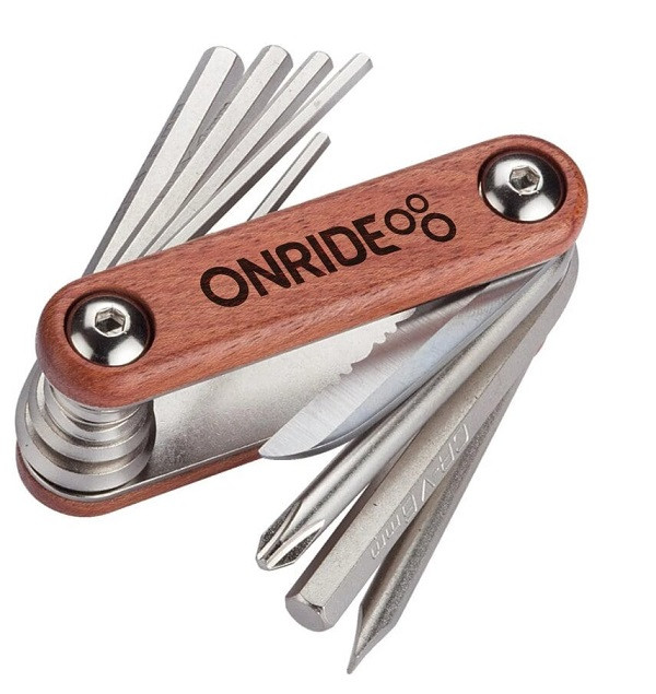 Ключі шестигранники OnRide Roll на 9 функцій Мультитул