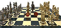 Подарочные шахматы от Italfama "Camelot Medio" материал дерево размер 40*40 см Цвет черный