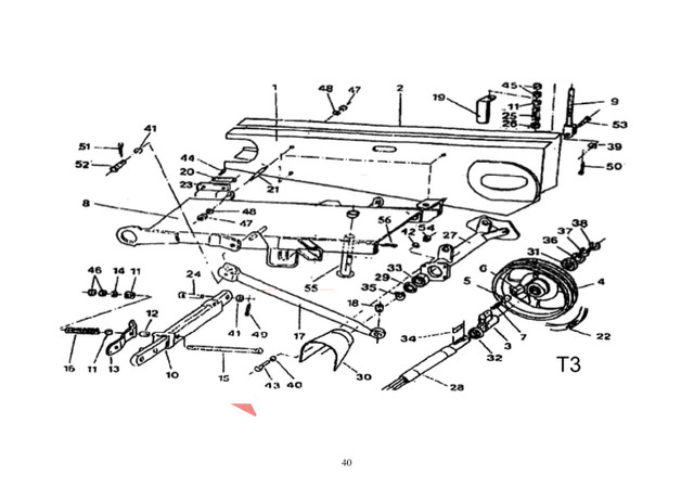 Підшипник 6007 на вал шліцевий роторної косарки Z-169, Z-173, Z