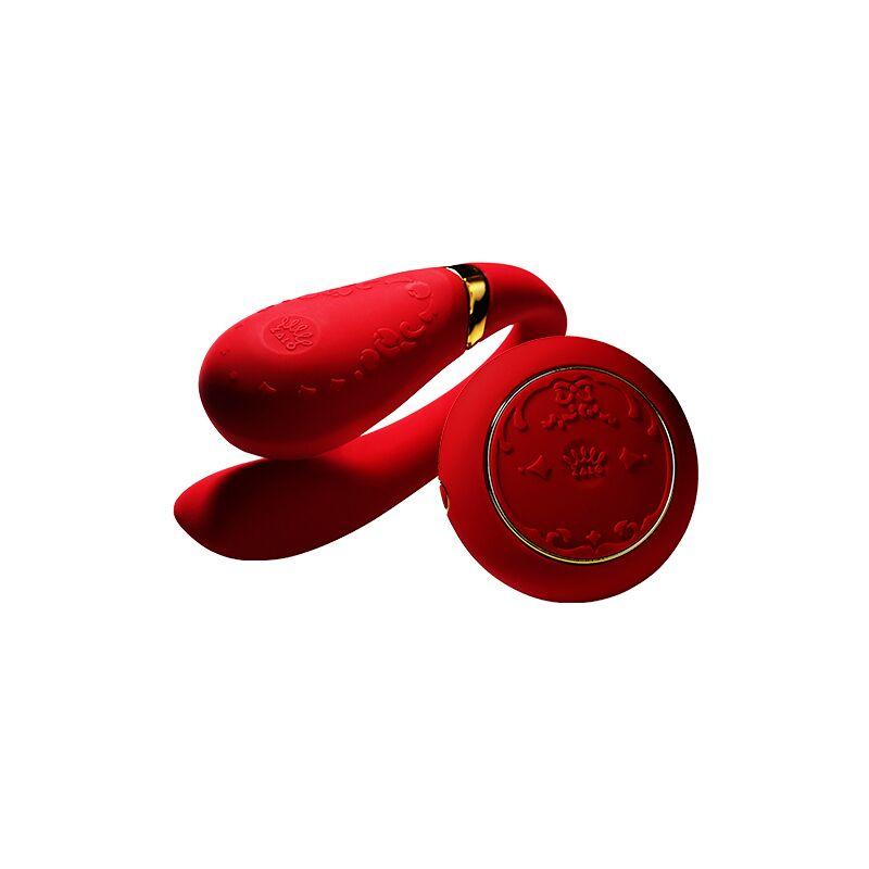 Вибратор Zalo - Fanfan set Bright Red | Knopka
