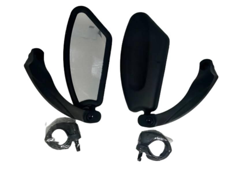 Дзеркало для велосипеда на кермо 2 шт Feel Fit Чорне, фото 1