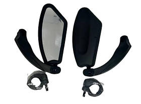 Дзеркало для велосипеда на кермо 2 шт Feel Fit Чорне